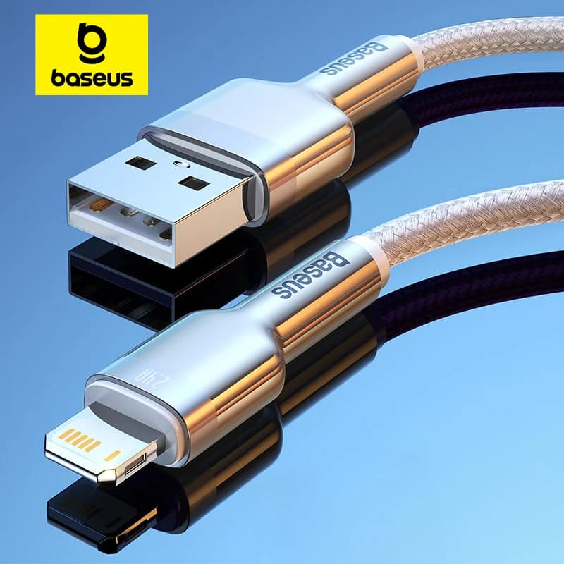 2,4A USB-A į Lightning greito įkrovimo kabelis